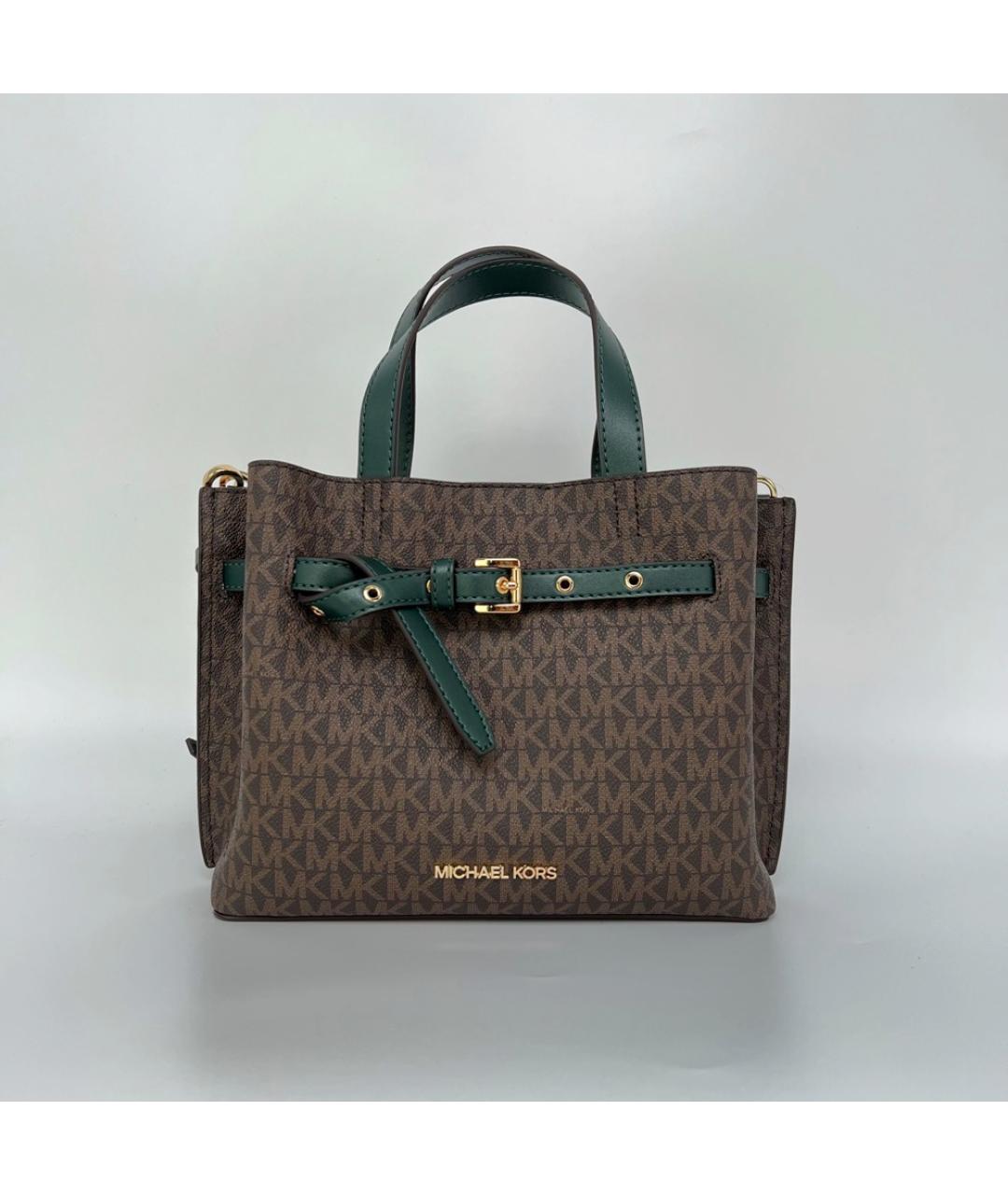 MICHAEL KORS Коричневая сумка через плечо, фото 7