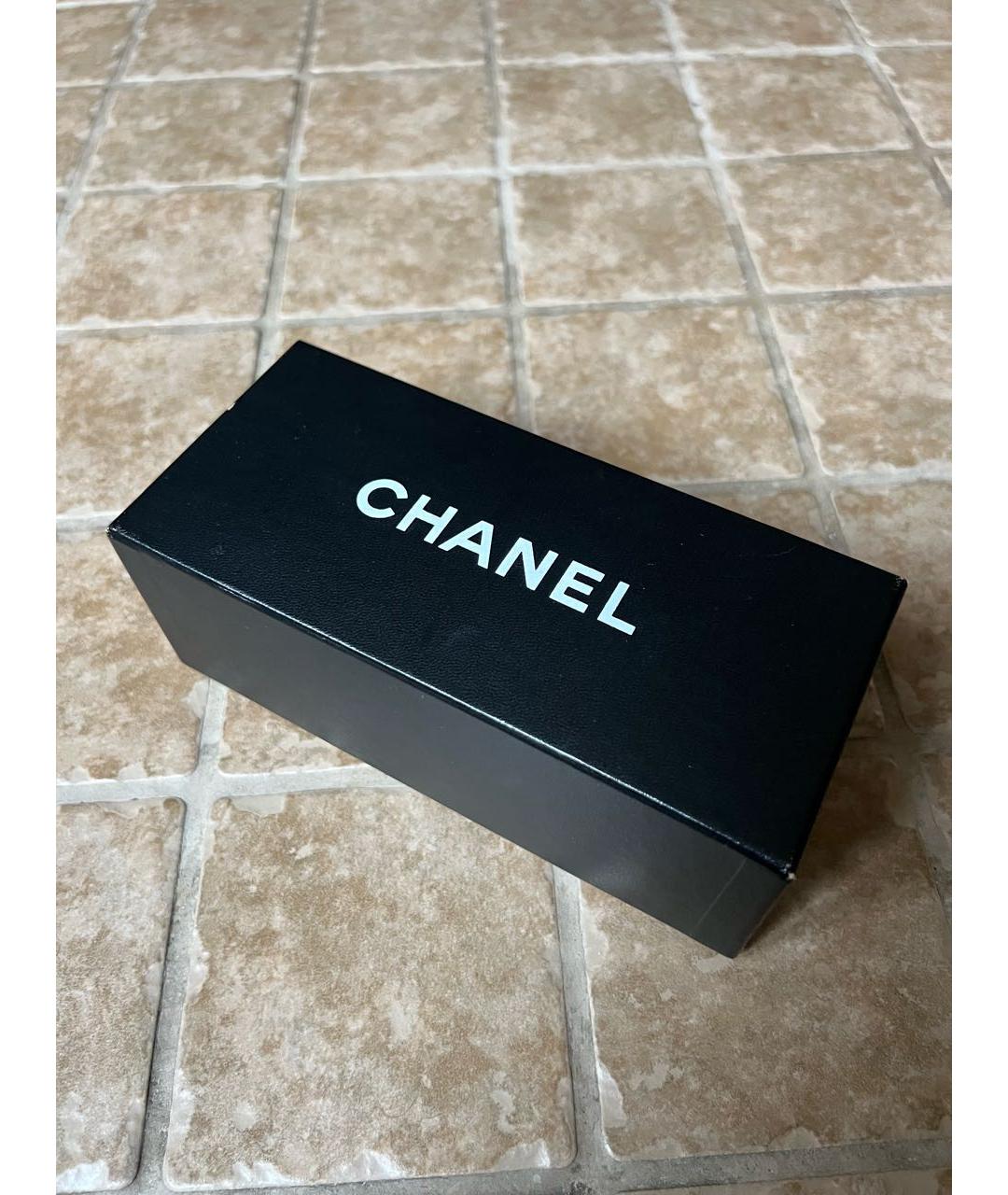 CHANEL Коричневые солнцезащитные очки, фото 4