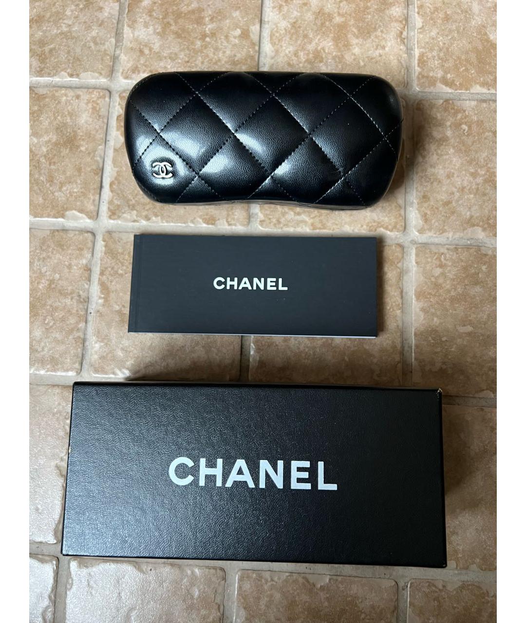 CHANEL Коричневые солнцезащитные очки, фото 5