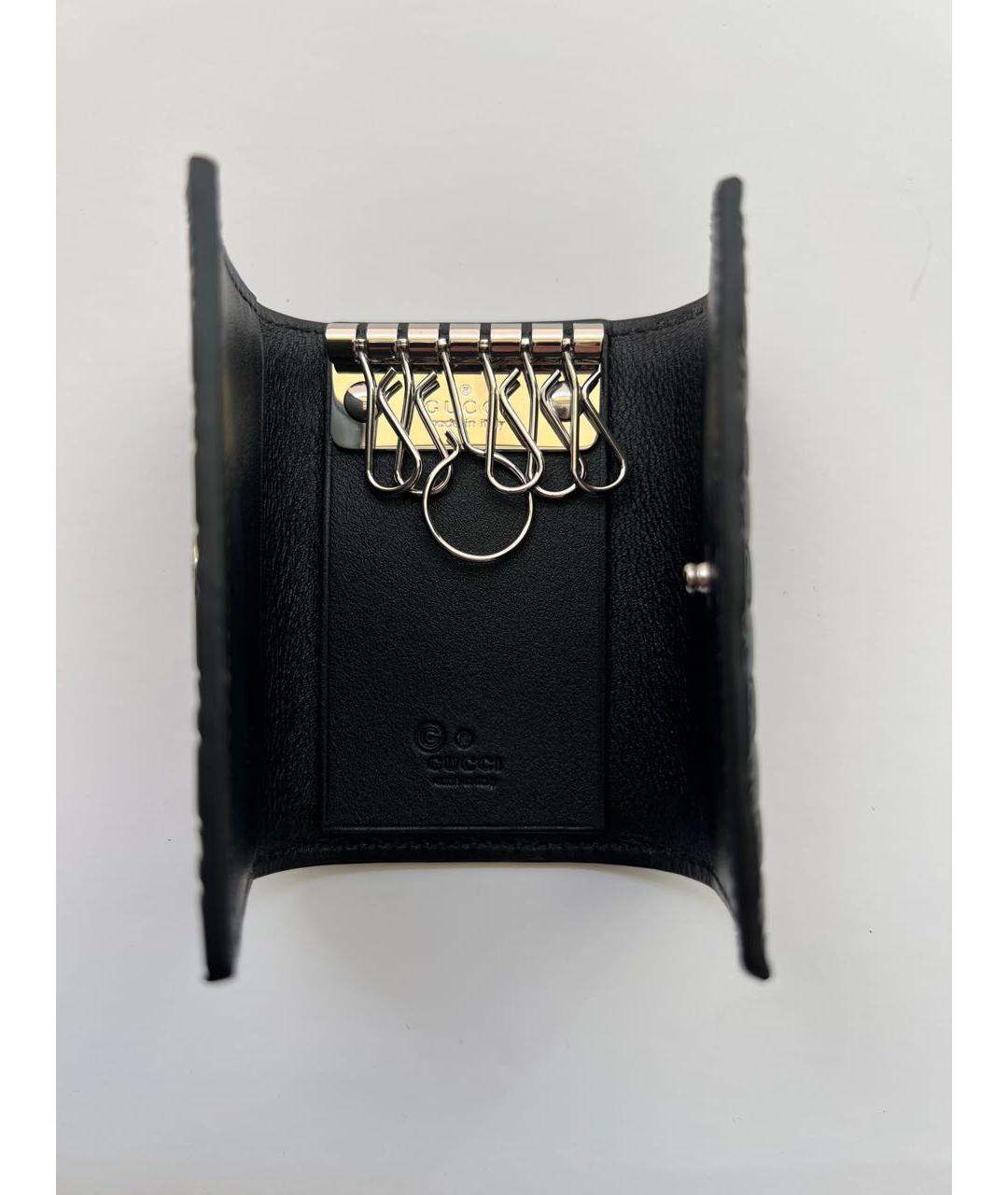 GUCCI Черная ключница, фото 4