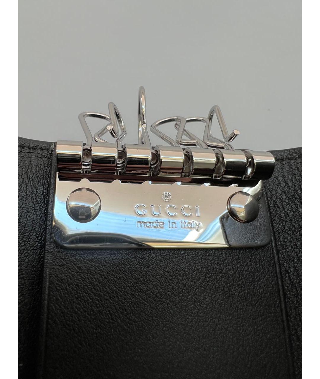 GUCCI Черная ключница, фото 5