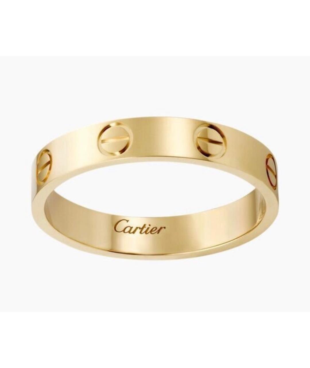 CARTIER Желтое кольцо из желтого золота, фото 7