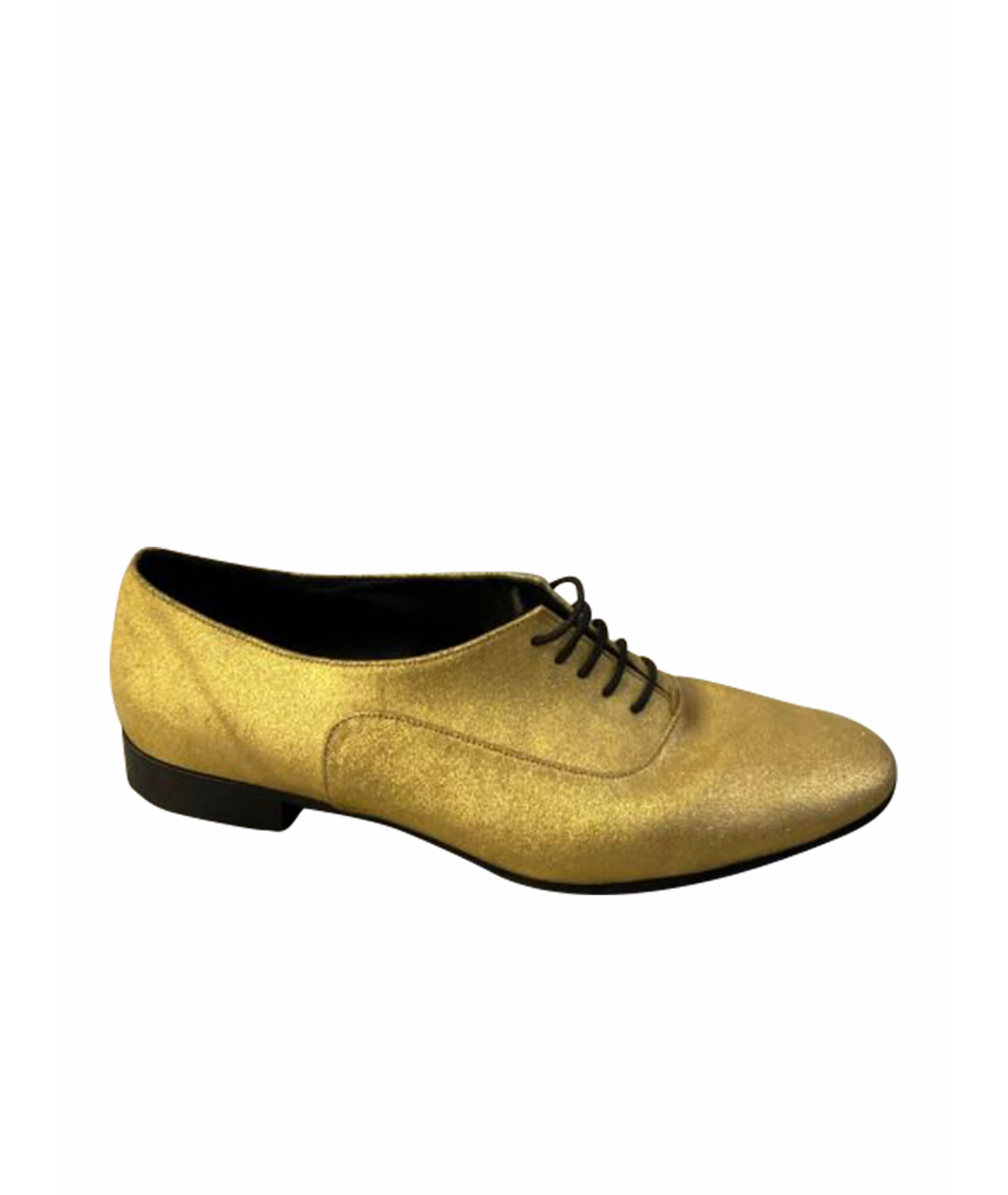 SAINT LAURENT Золотые ботинки, фото 1