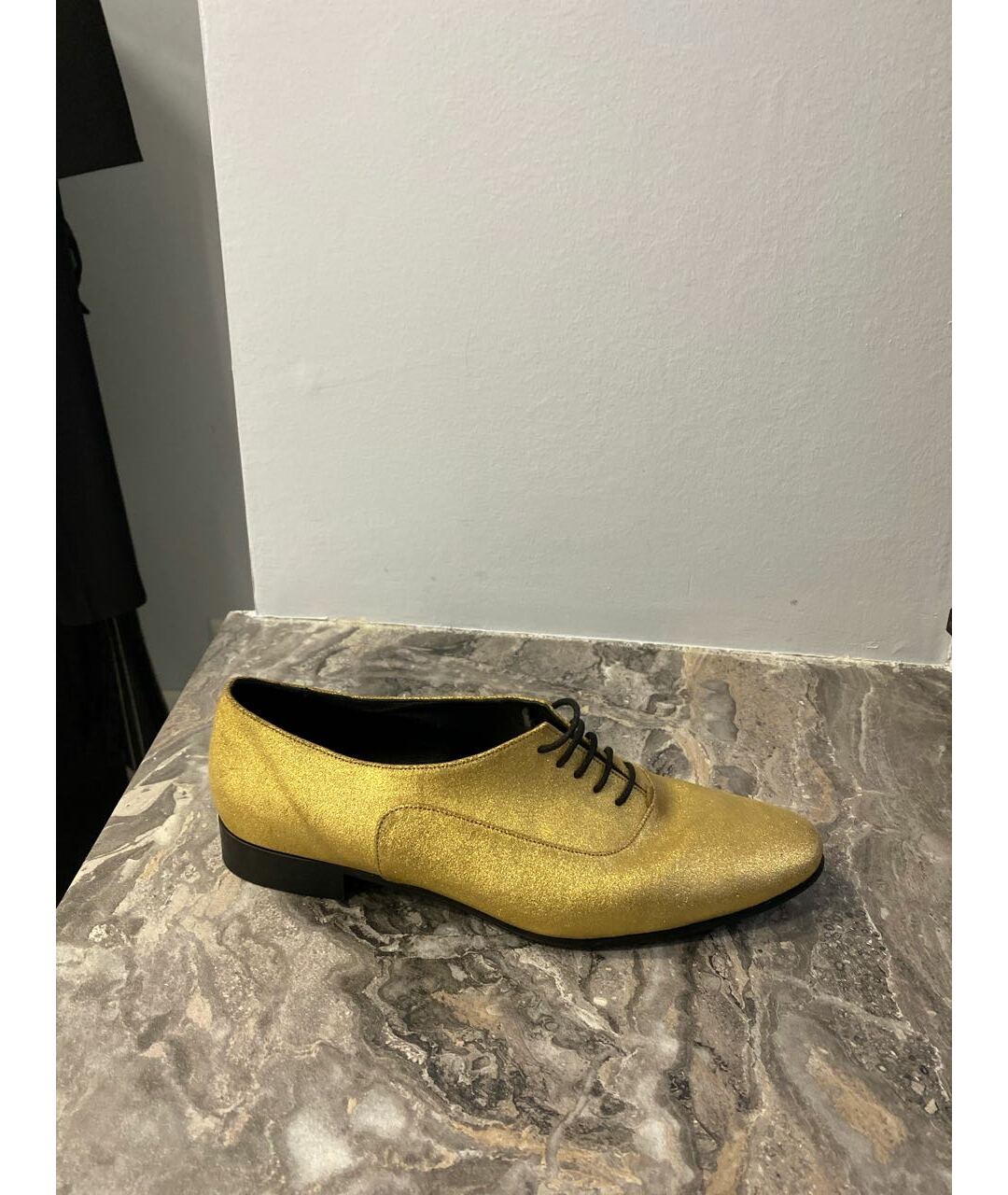 SAINT LAURENT Золотые ботинки, фото 5