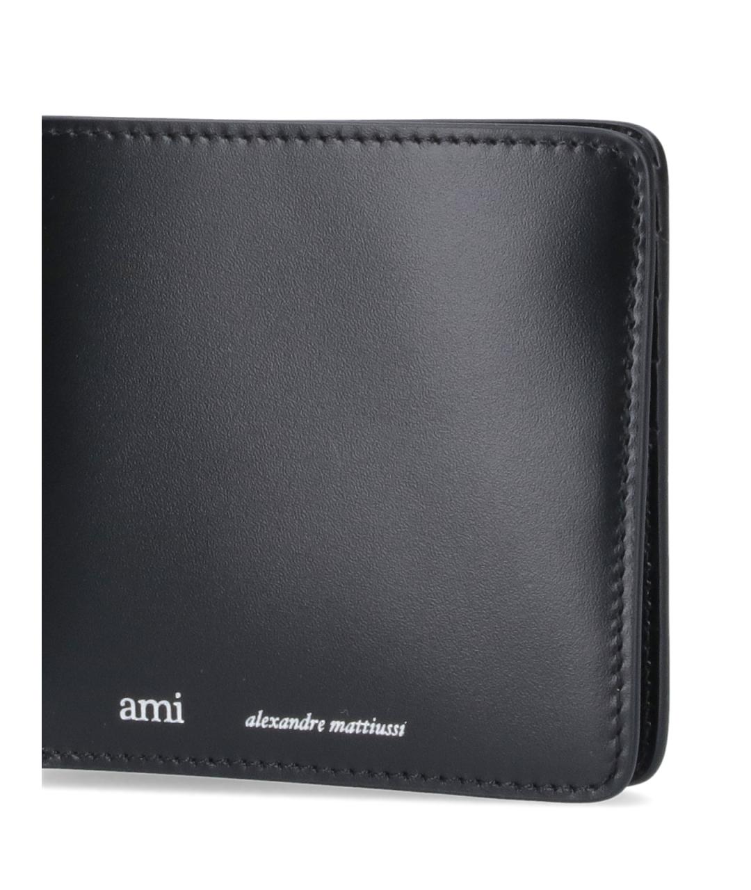 AMI Черный кошелек, фото 5