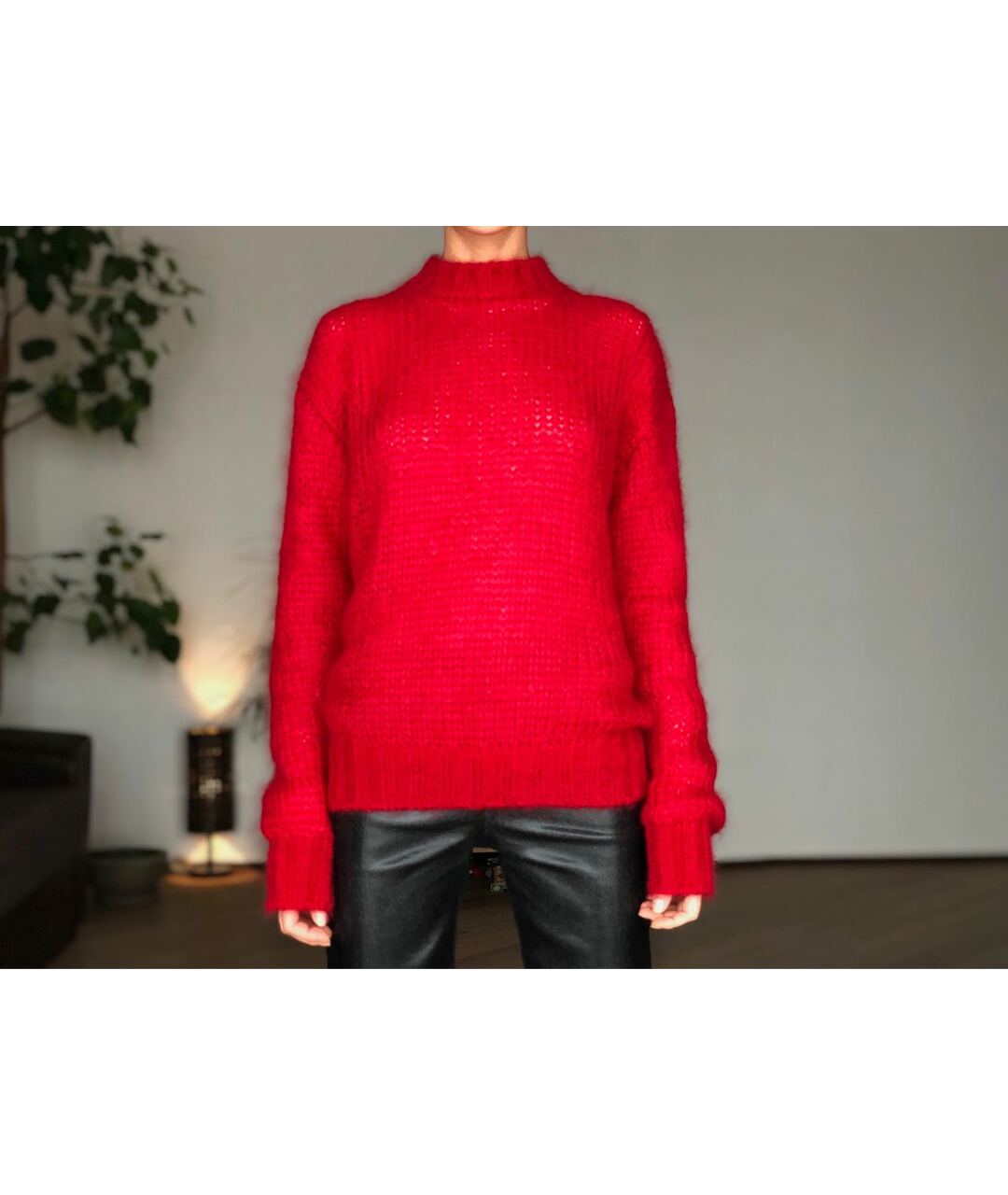 PRADA Красный шерстяной джемпер / свитер, фото 7