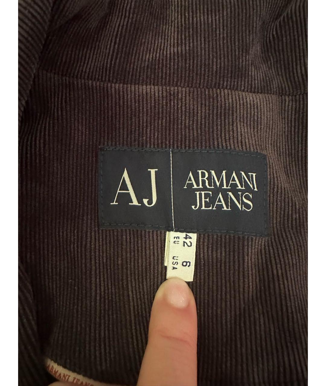 ARMANI JEANS Полиэстеровый жакет/пиджак, фото 2