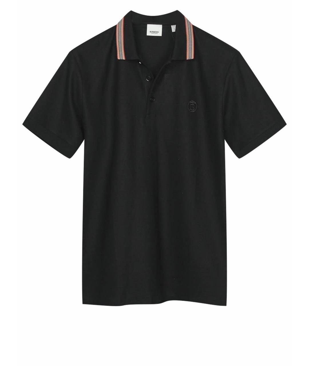 Burberry black collared shirt hotsell