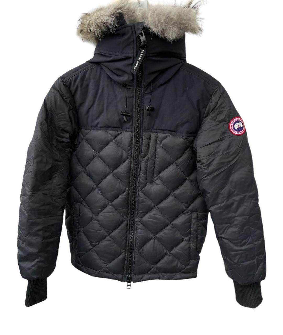 CANADA GOOSE Антрацитовый пуховик, фото 9