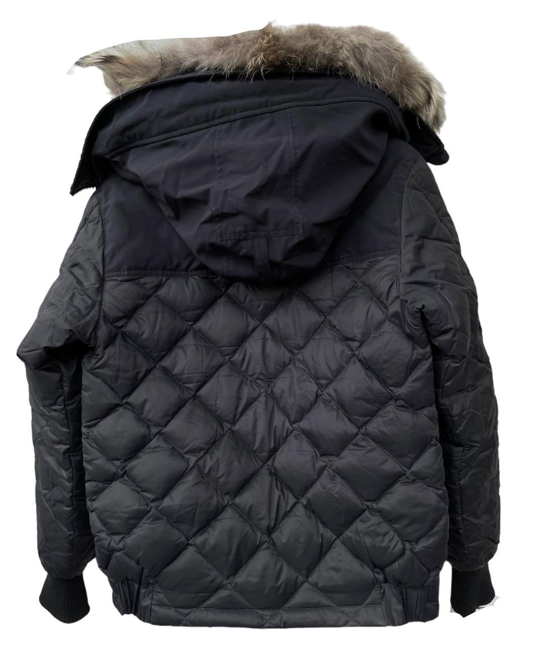 CANADA GOOSE Антрацитовый пуховик, фото 2