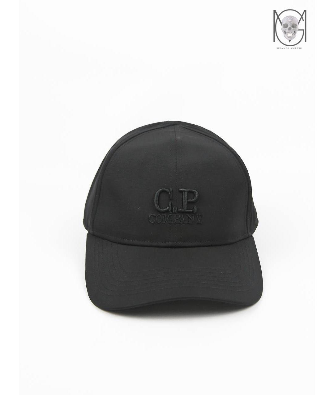 CP COMPANY Черная хлопковая кепка/бейсболка, фото 8