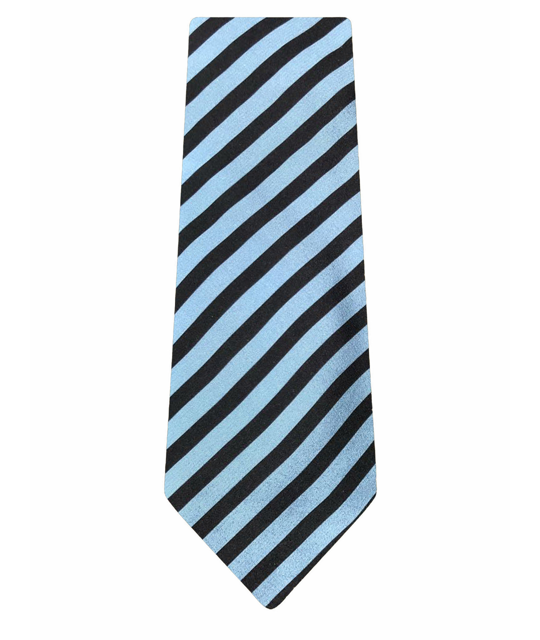 DOLCE&GABBANA Голубой шелковый галстук, фото 1
