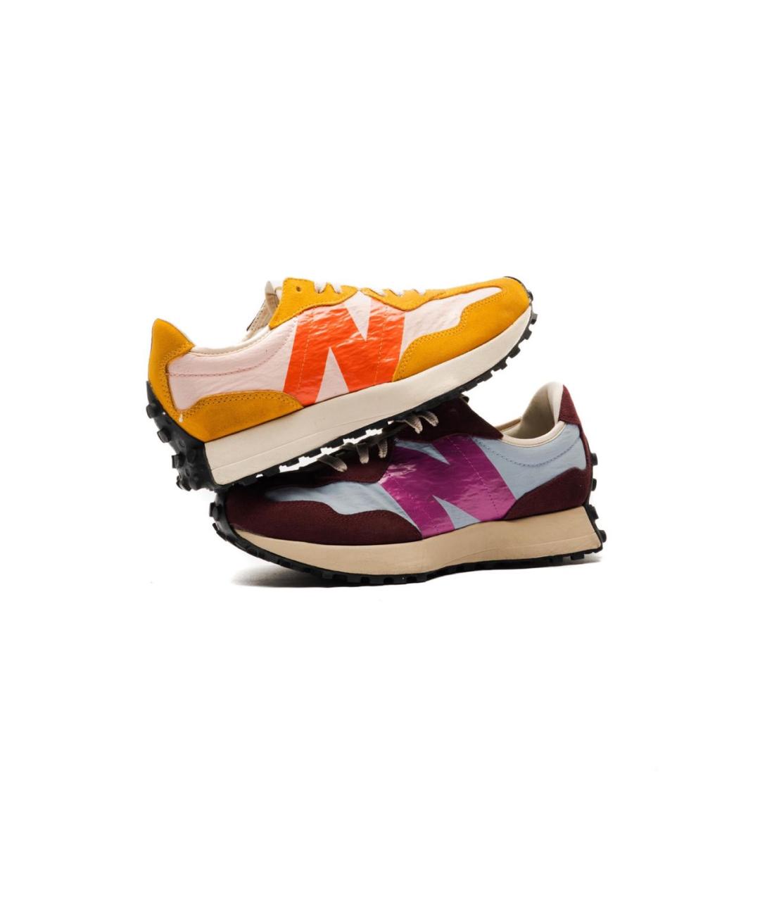 NEW BALANCE Мульти текстильные низкие кроссовки / кеды, фото 3