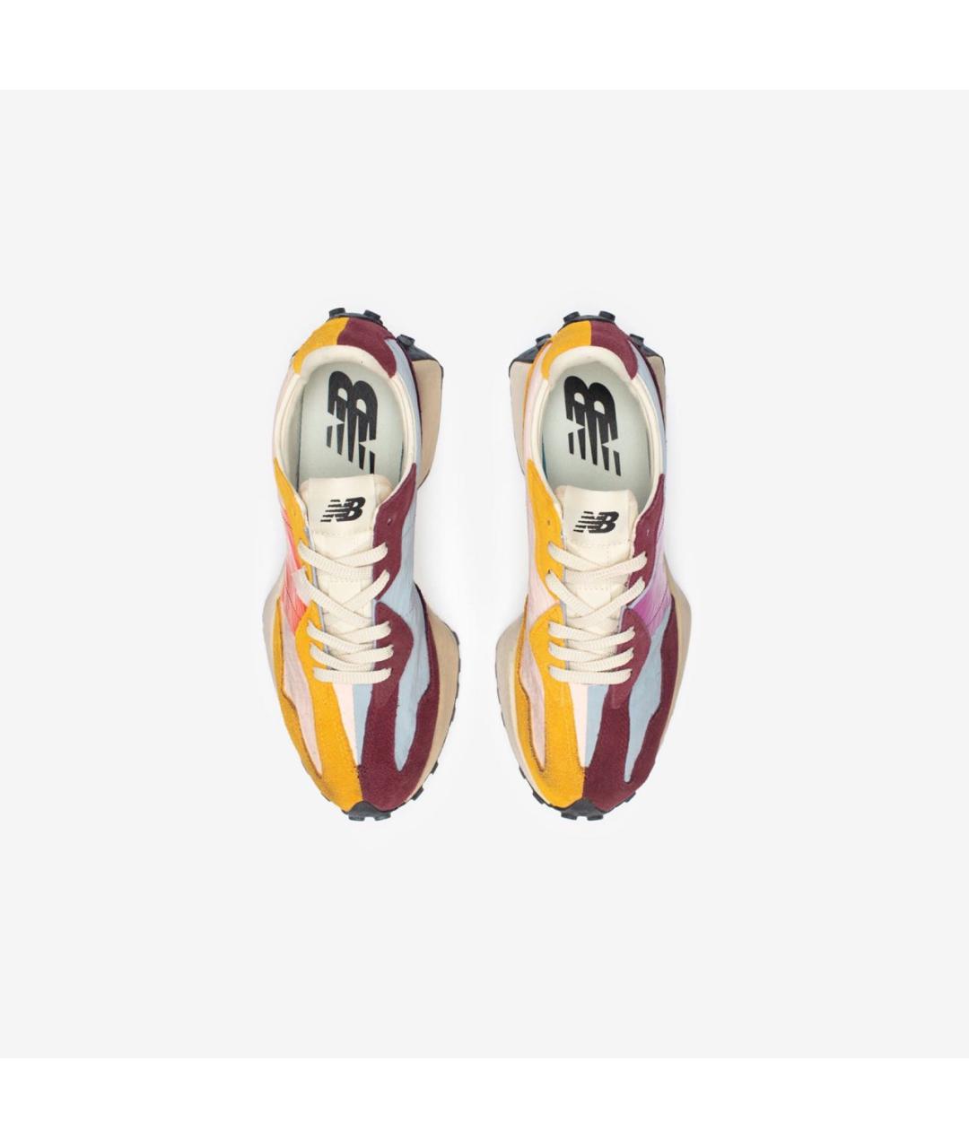 NEW BALANCE Мульти текстильные низкие кроссовки / кеды, фото 2