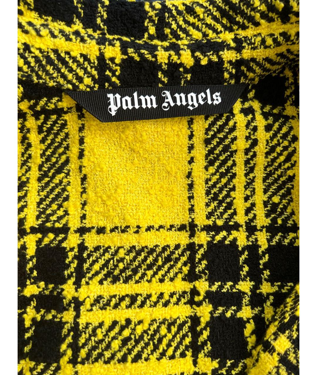 PALM ANGELS Желтая кэжуал рубашка, фото 6