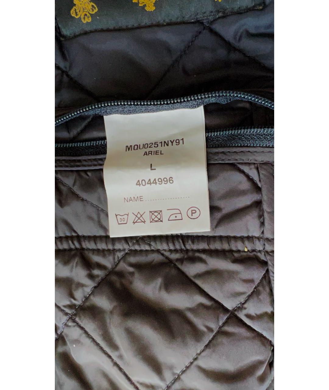 BARBOUR Темно-синяя синтетическая куртка, фото 7
