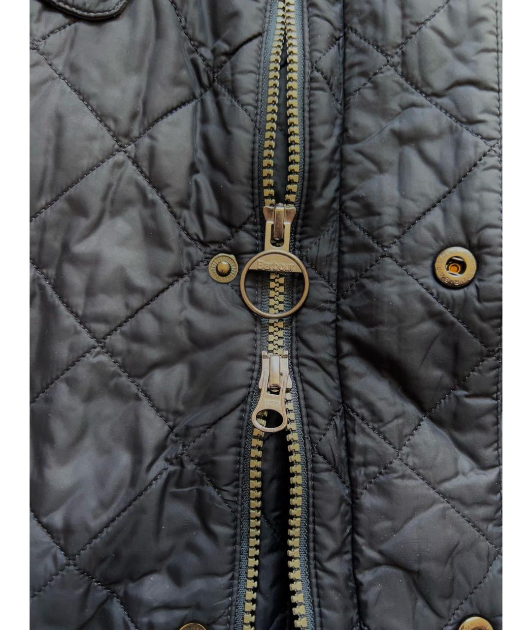 BARBOUR Темно-синяя синтетическая куртка, фото 6