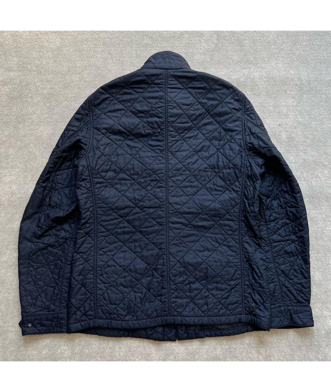 BARBOUR Темно-синяя синтетическая куртка, фото 2