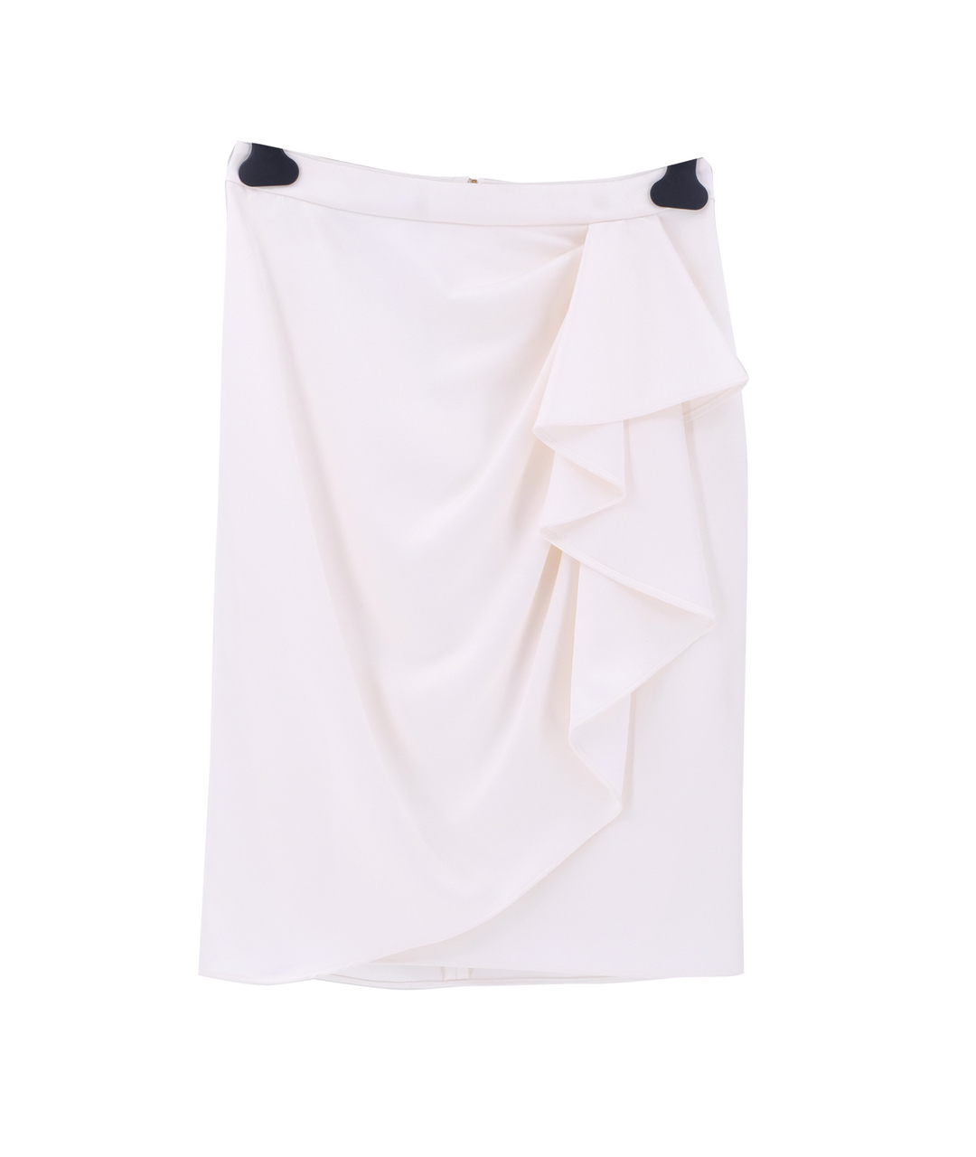 MOSCHINO Белая полиэстеровая юбка миди, фото 1