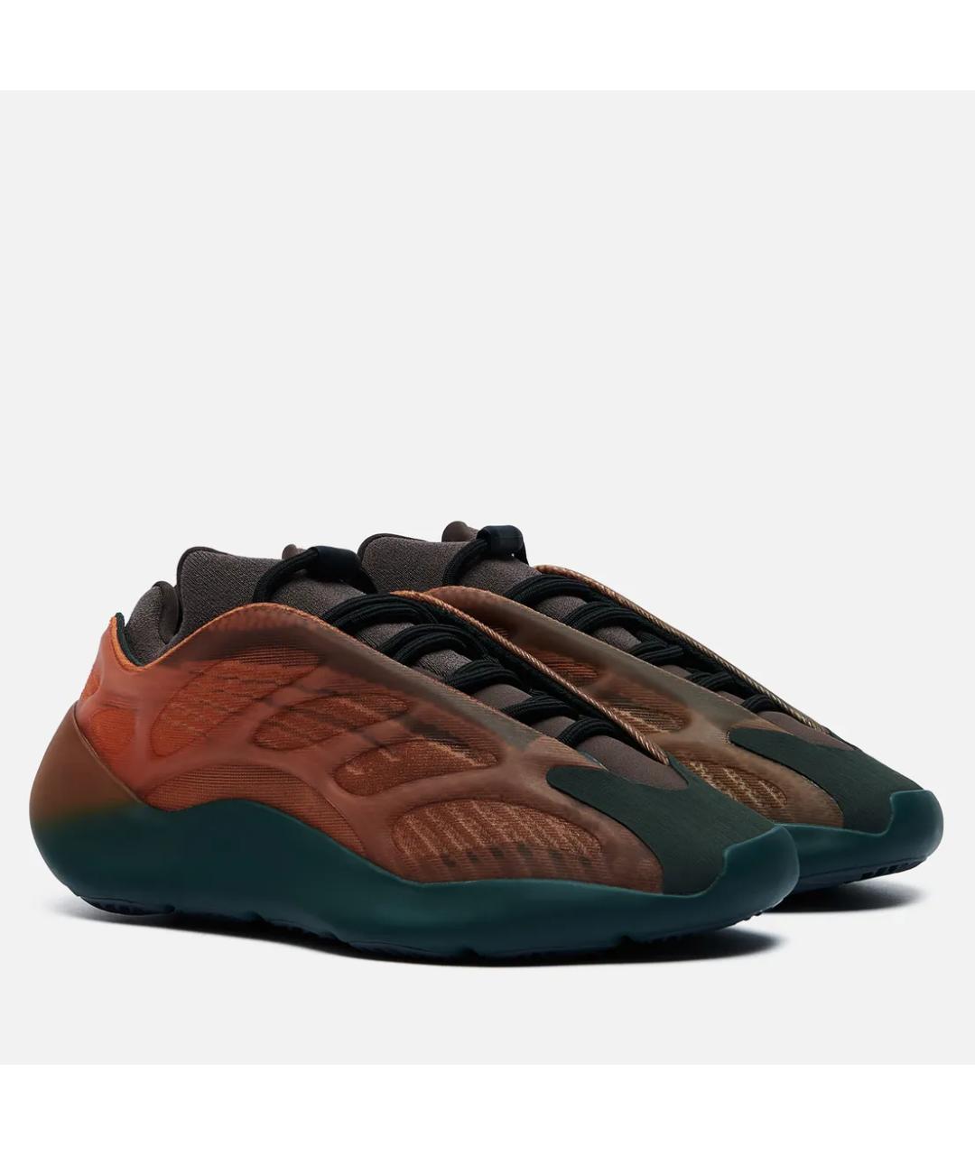 ADIDAS YEEZY Оранжевое кроссовки, фото 2