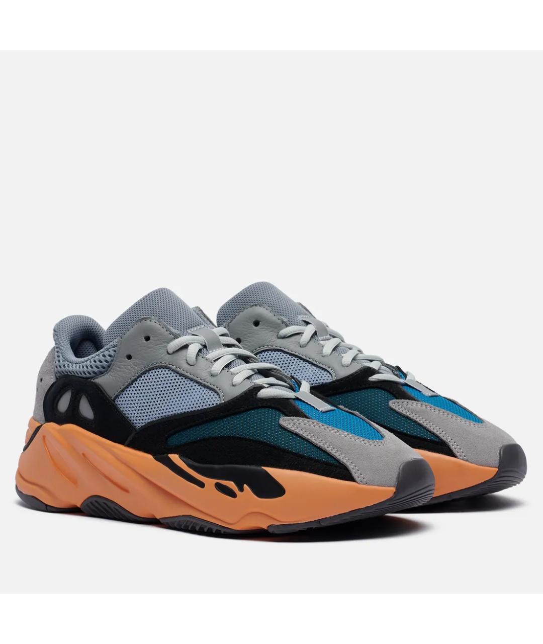 ADIDAS YEEZY Мульти замшевые кроссовки, фото 2