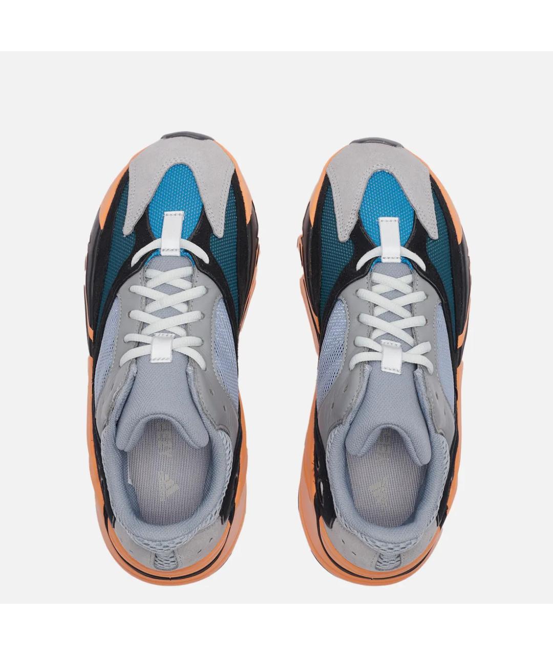 ADIDAS YEEZY Мульти замшевые кроссовки, фото 3
