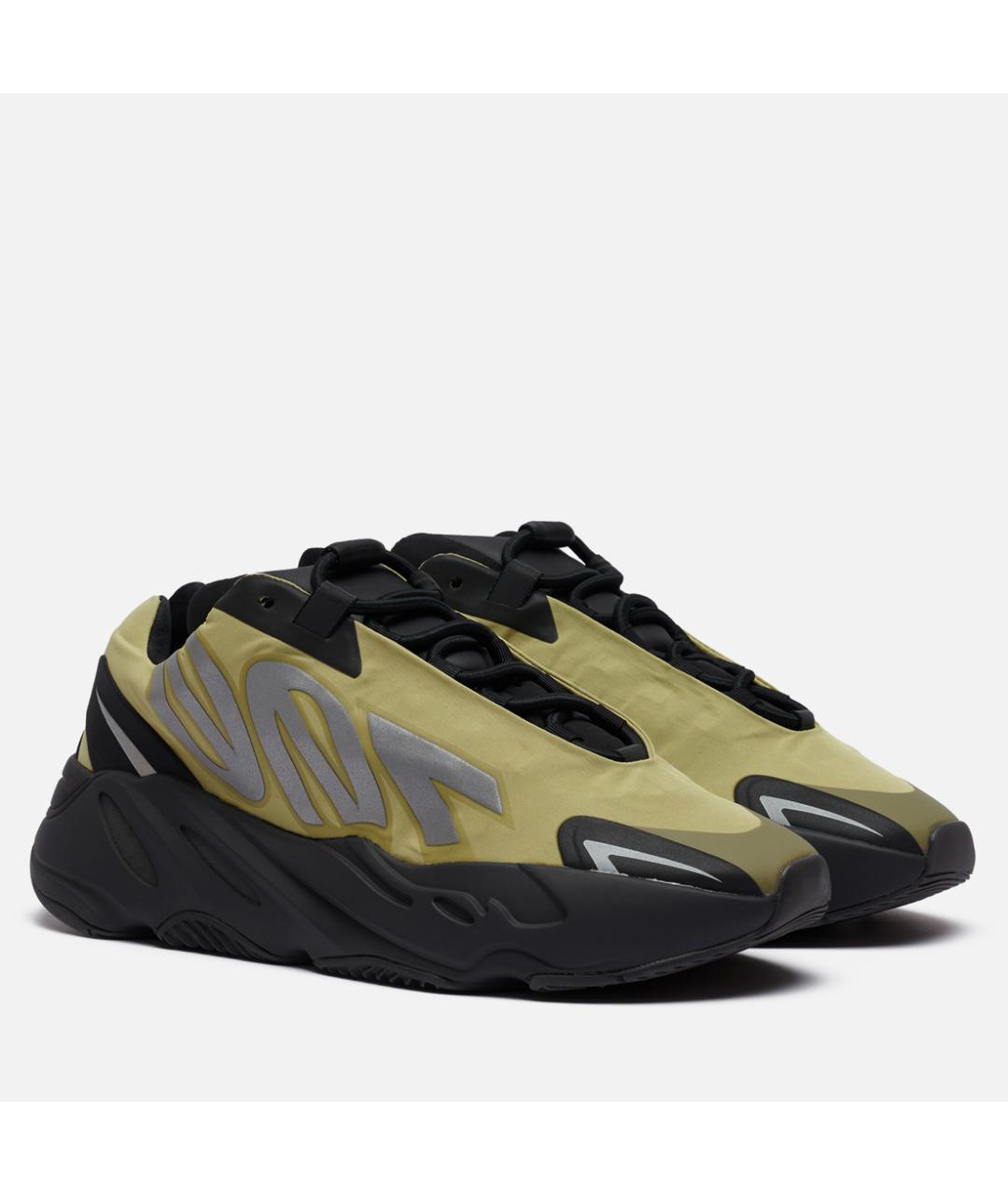 ADIDAS YEEZY Горчичные кроссовки, фото 2