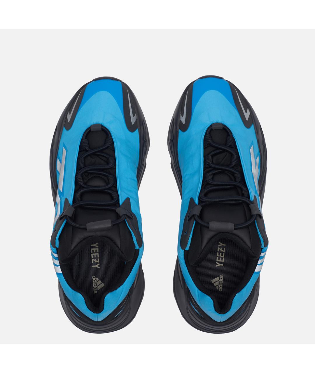 ADIDAS YEEZY Голубые низкие кроссовки / кеды, фото 3