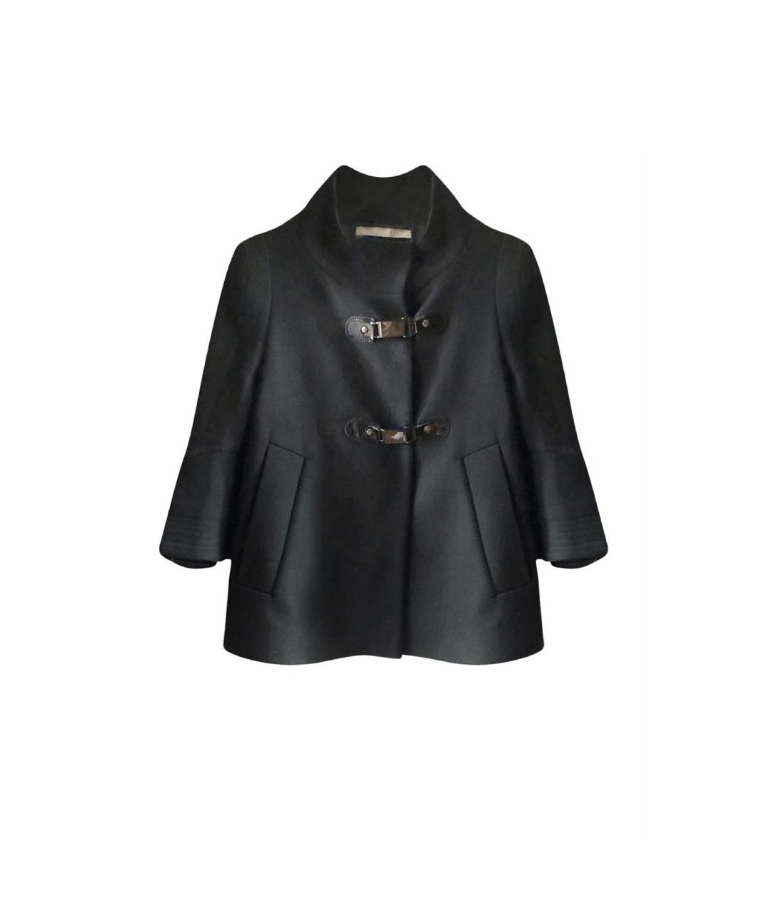 DOROTHEE SCHUMACHER Черное шерстяное пальто, фото 9