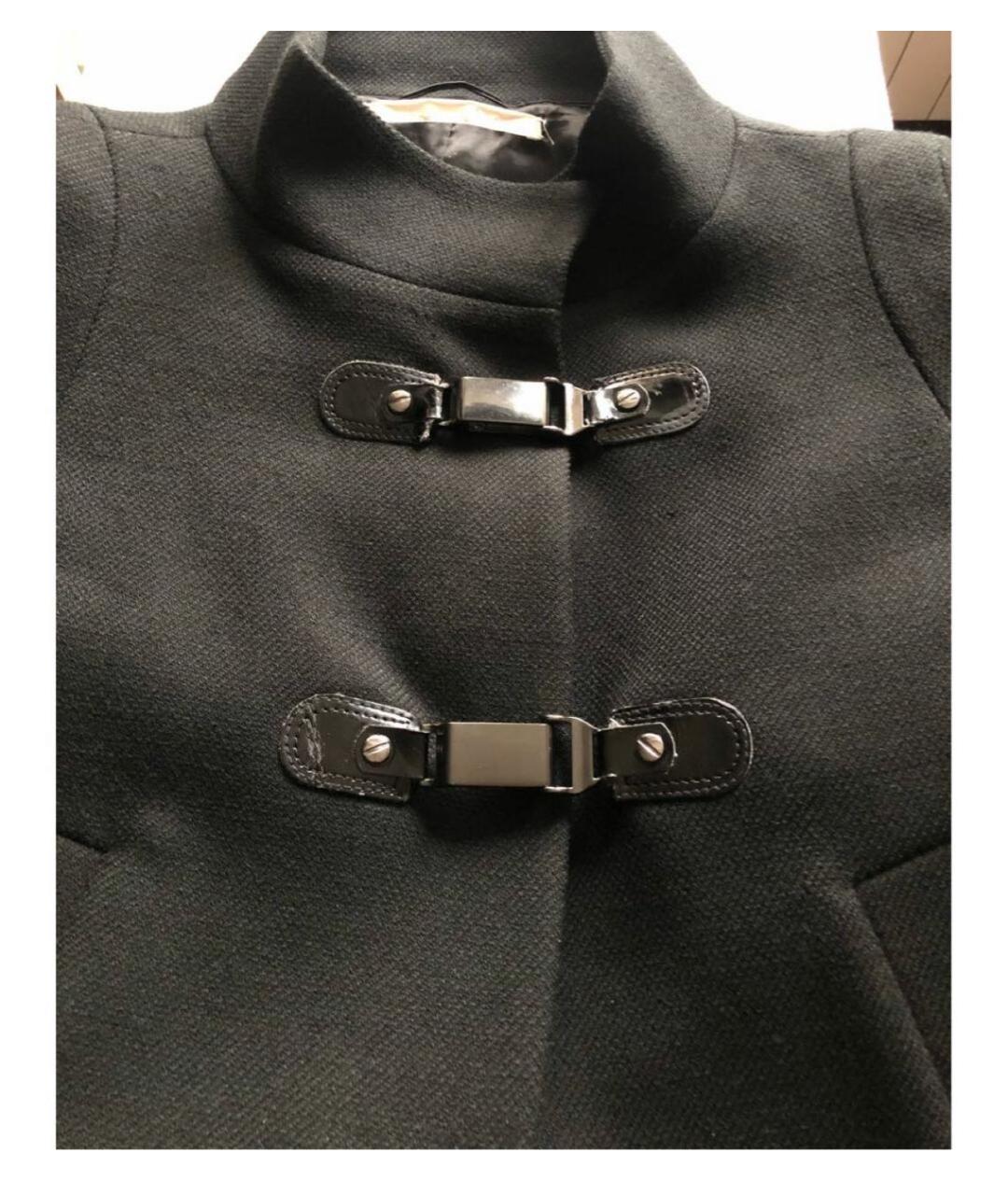 DOROTHEE SCHUMACHER Черное шерстяное пальто, фото 5