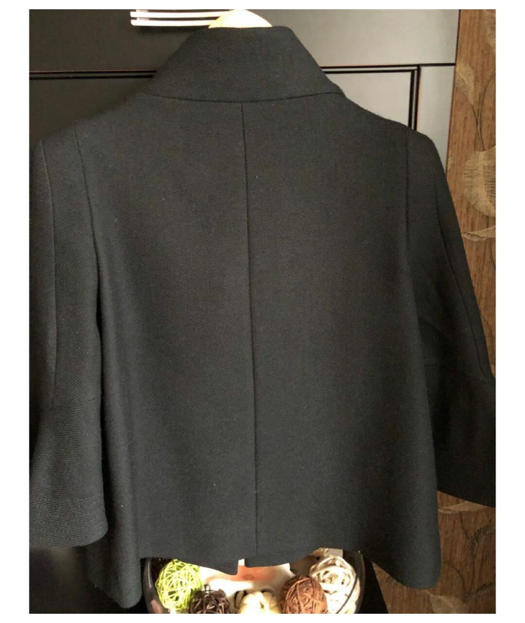 DOROTHEE SCHUMACHER Черное шерстяное пальто, фото 3