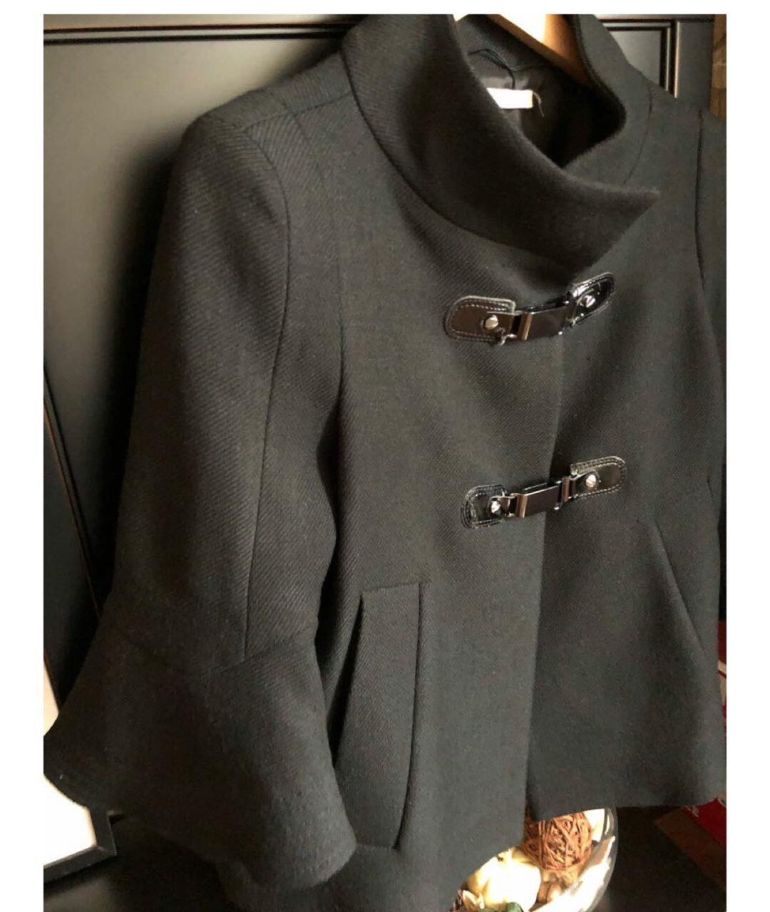 DOROTHEE SCHUMACHER Черное шерстяное пальто, фото 7