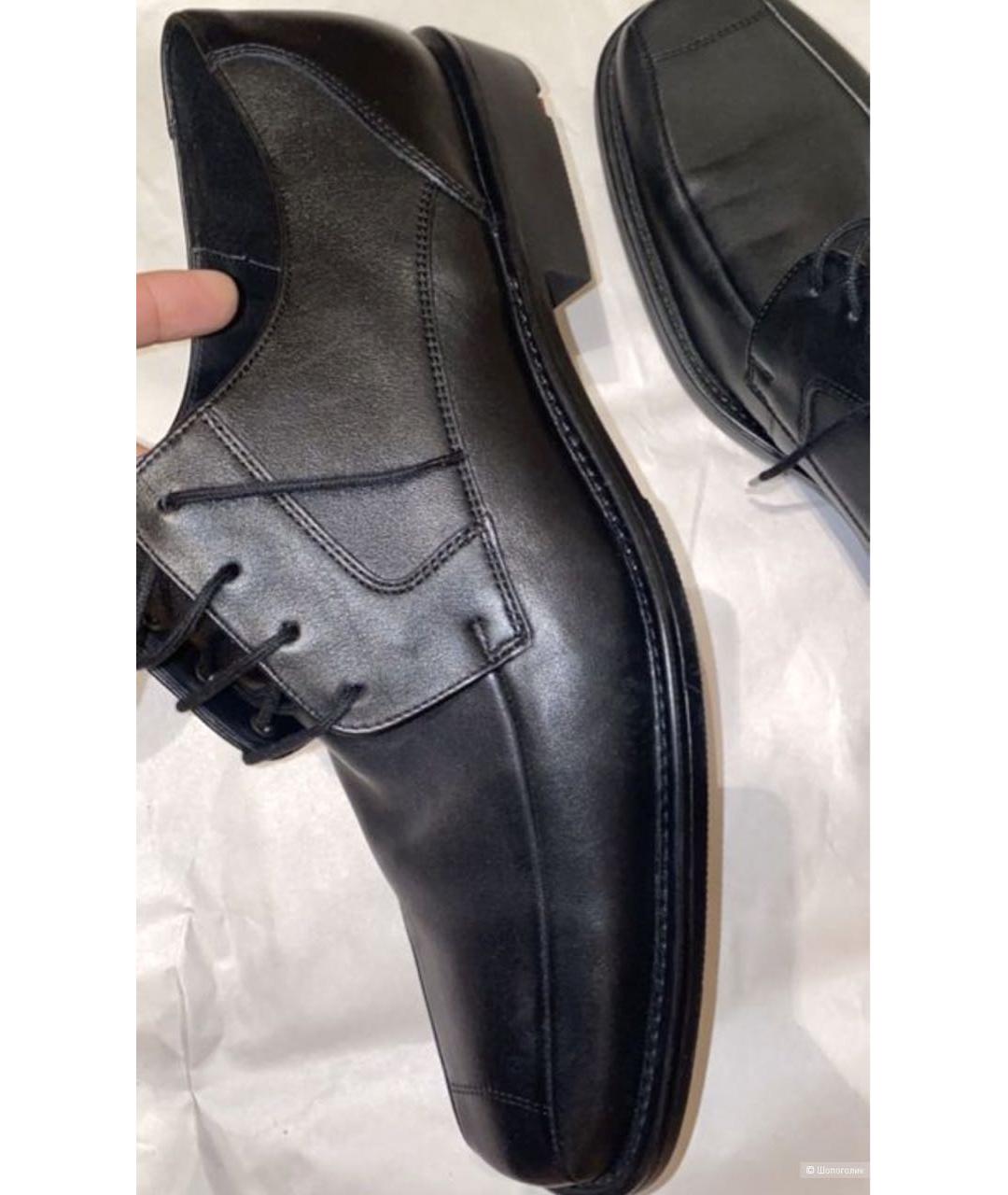 LLOYD Черные кожаные туфли, фото 8