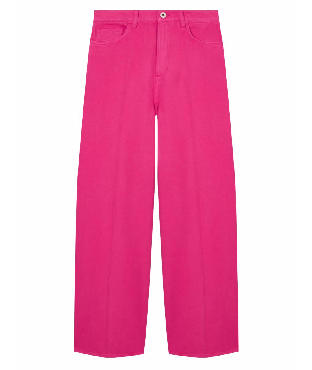COS Розовые хлопковые прямые джинсы, фото 1
