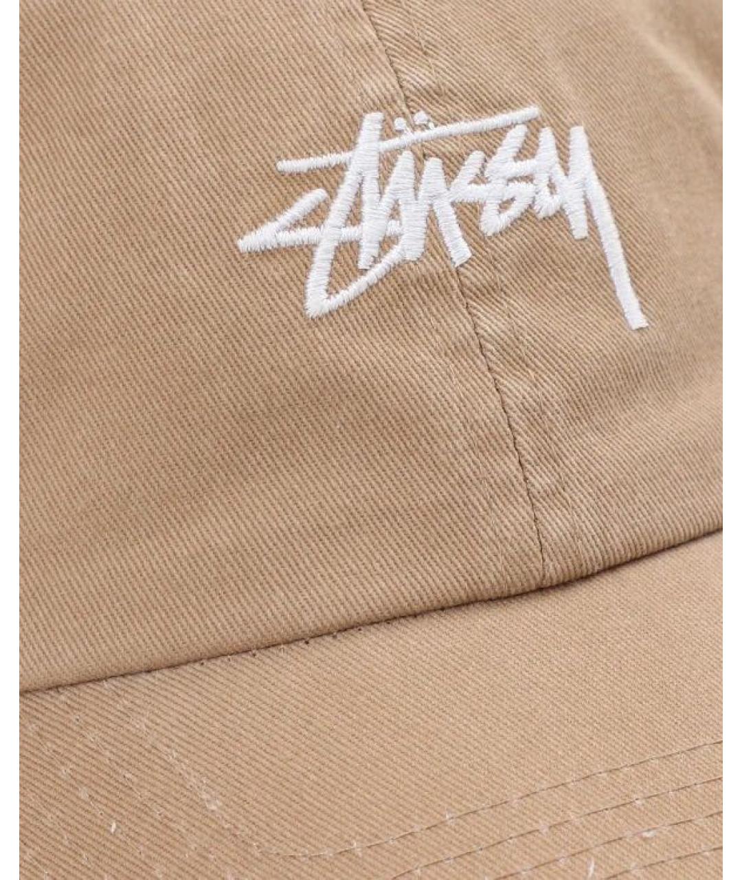 STUSSY Бежевая кепка, фото 2