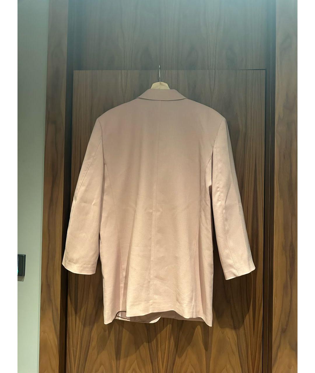 THE FRANKIE SHOP Розовый полиэстеровый жакет/пиджак, фото 2