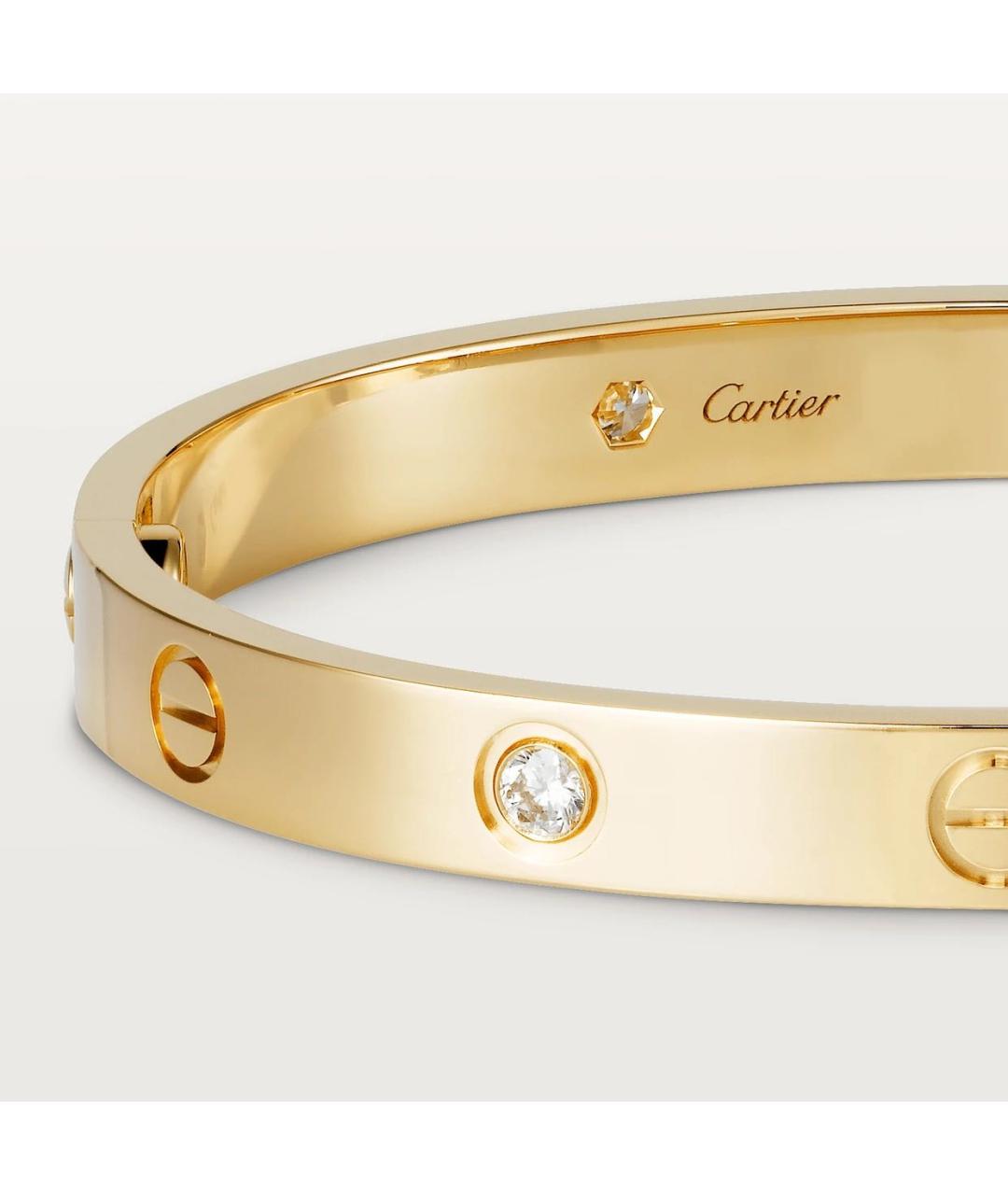 CARTIER Золотой браслет из желтого золота, фото 4