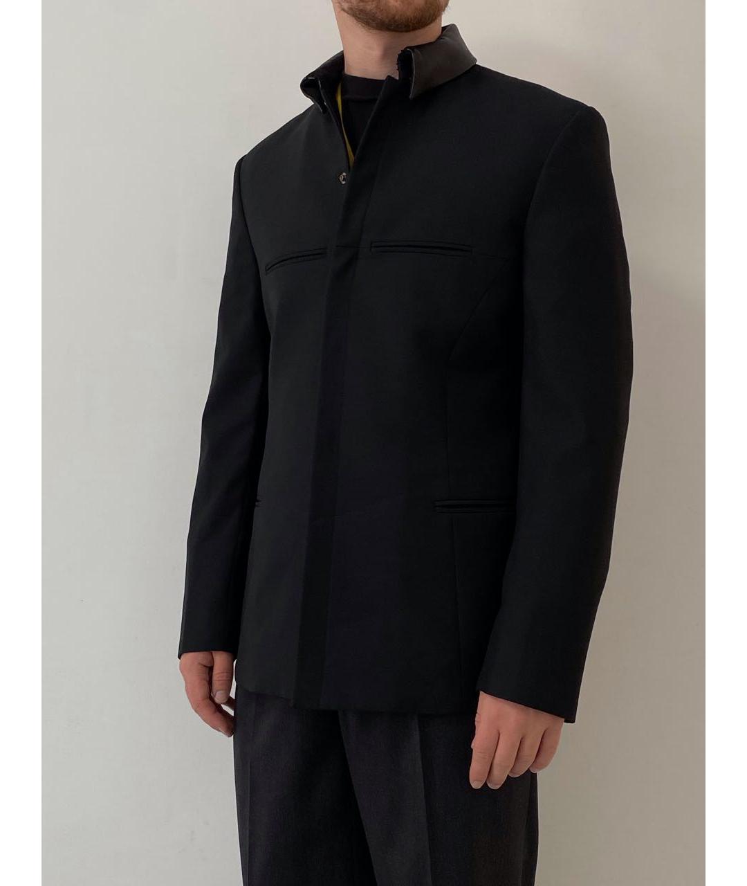 THIERRY MUGLER Черная шерстяная куртка, фото 2