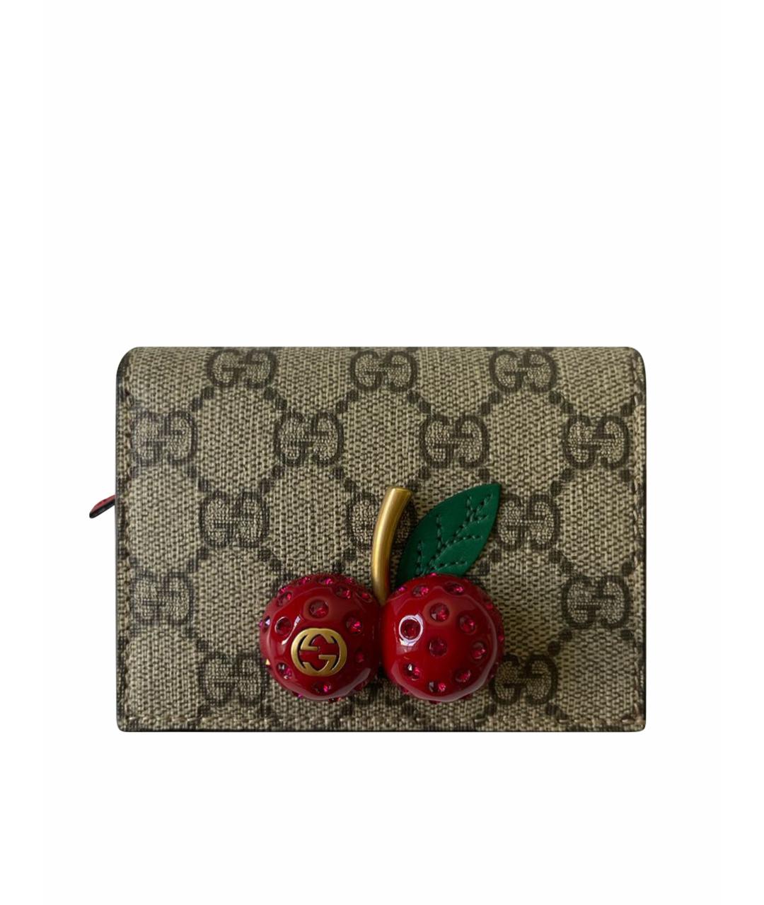 GUCCI Бежевый кошелек, фото 1