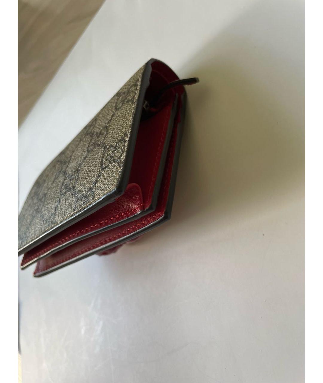 GUCCI Бежевый кошелек, фото 3