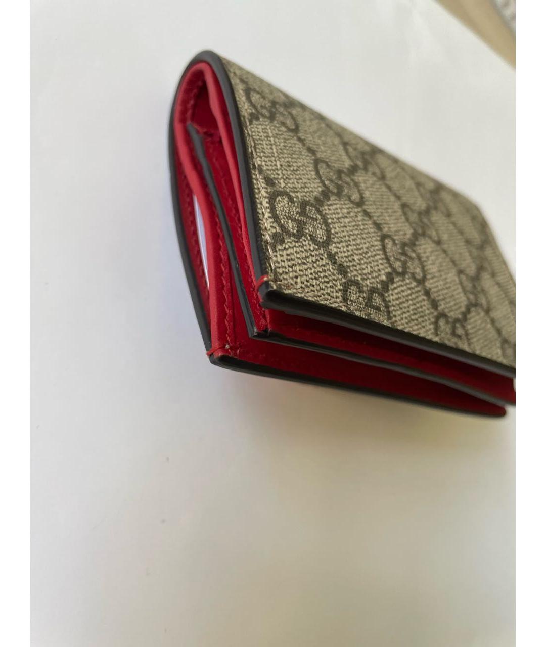 GUCCI Бежевый кошелек, фото 4