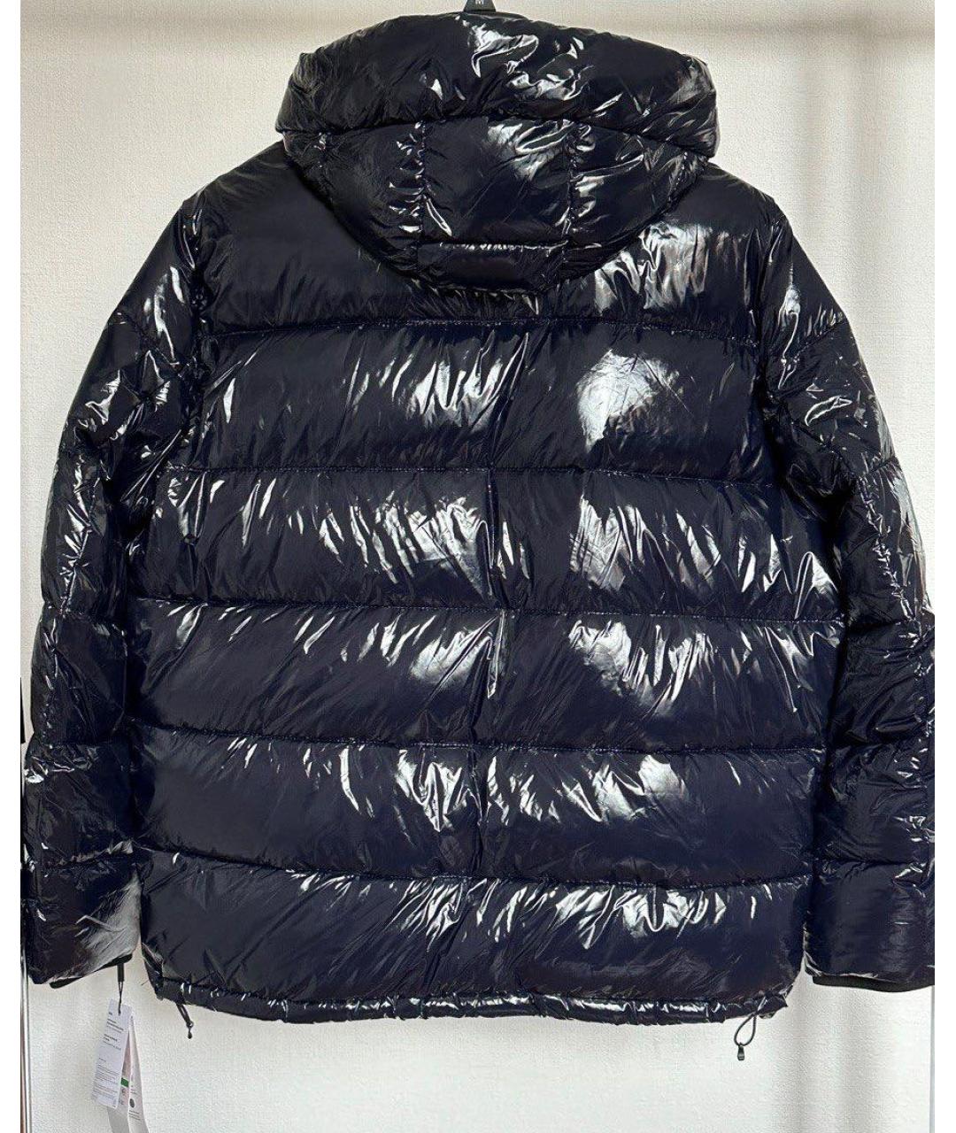 CALVIN KLEIN Темно-синий пуховик, фото 2