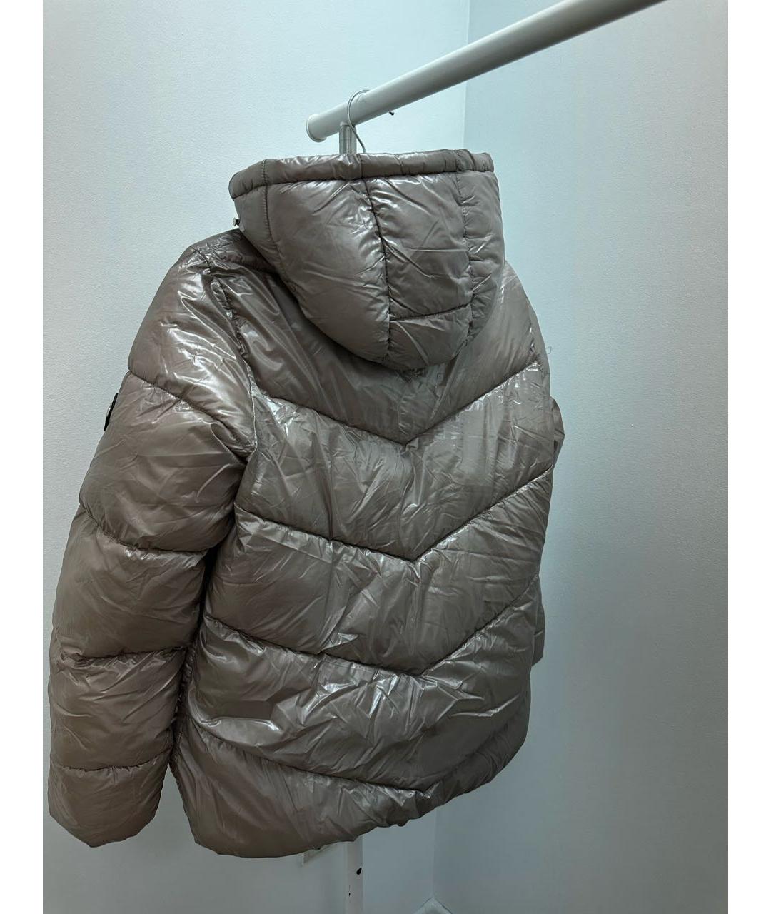 MICHAEL KORS Бежевая полиэстеровая куртка, фото 2