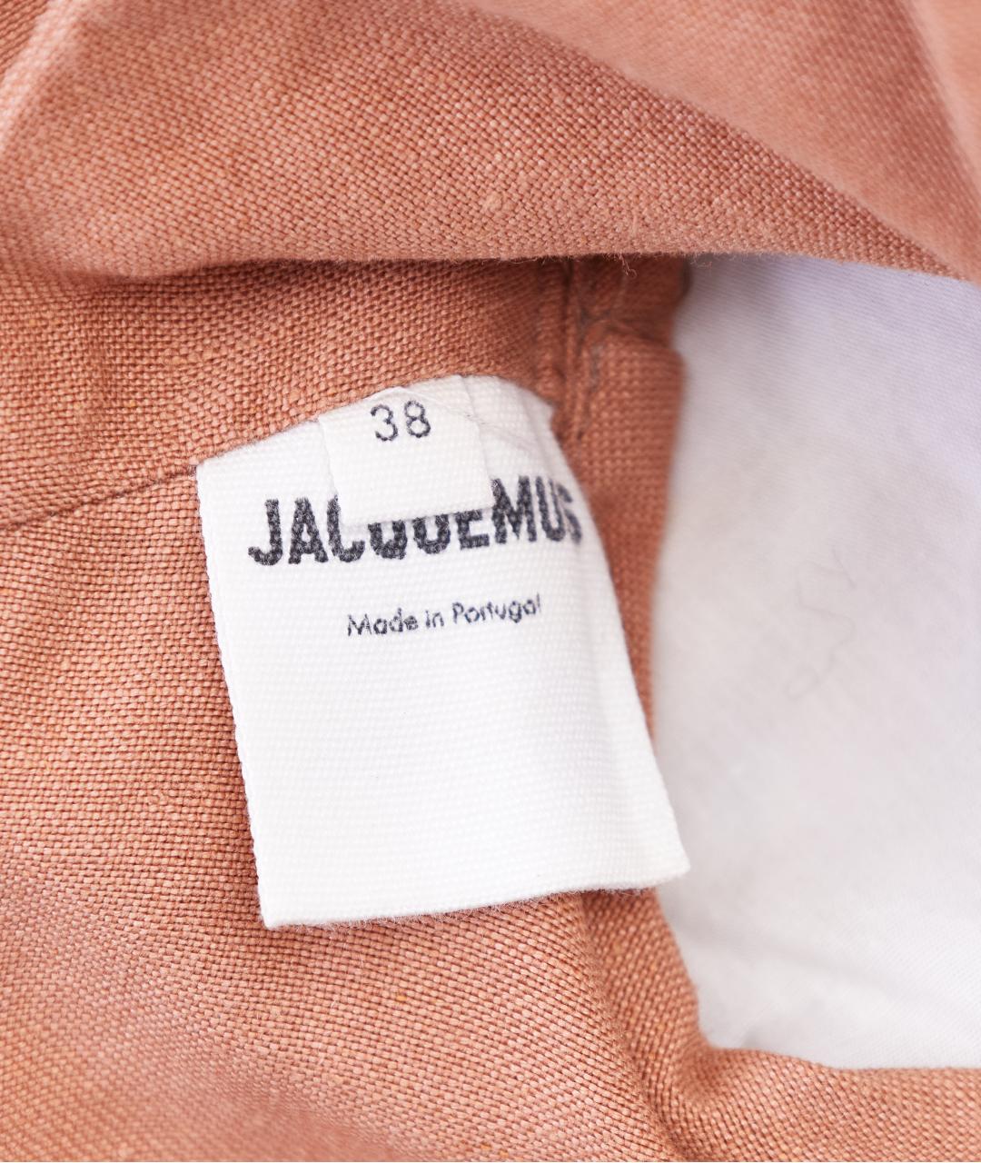 JACQUEMUS Оранжевая блузы, фото 5