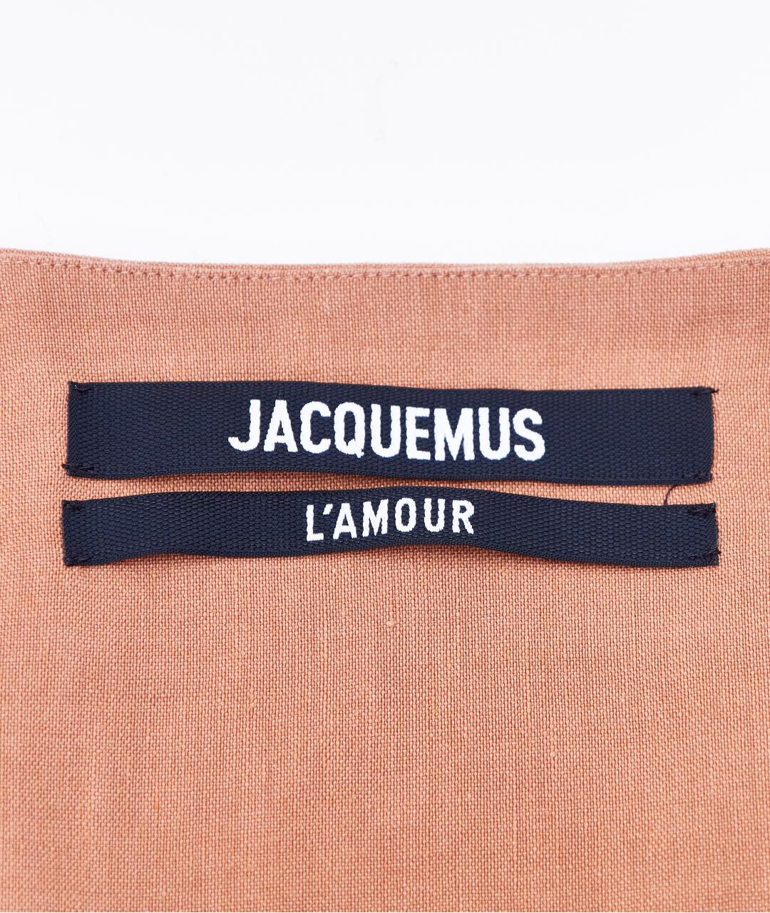 JACQUEMUS Оранжевая блузы, фото 4