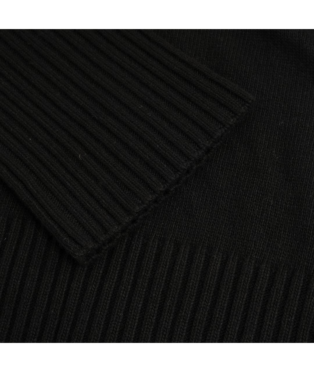 OFF-WHITE Черный вискозный джемпер / свитер, фото 6