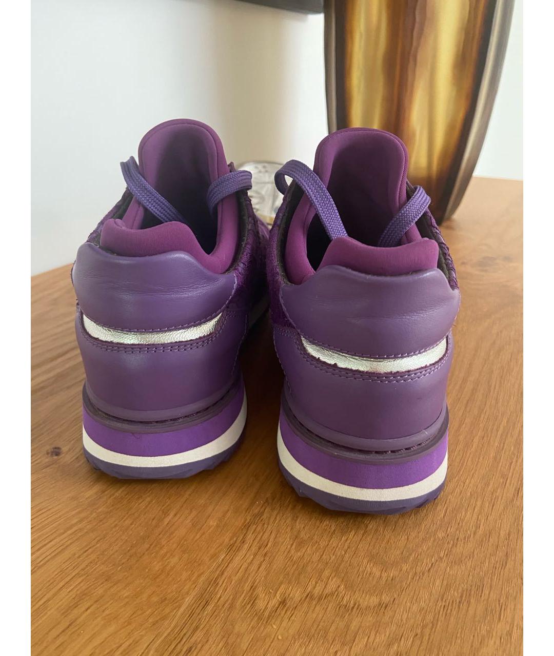 DOLCE&GABBANA Фиолетовые кроссовки, фото 4