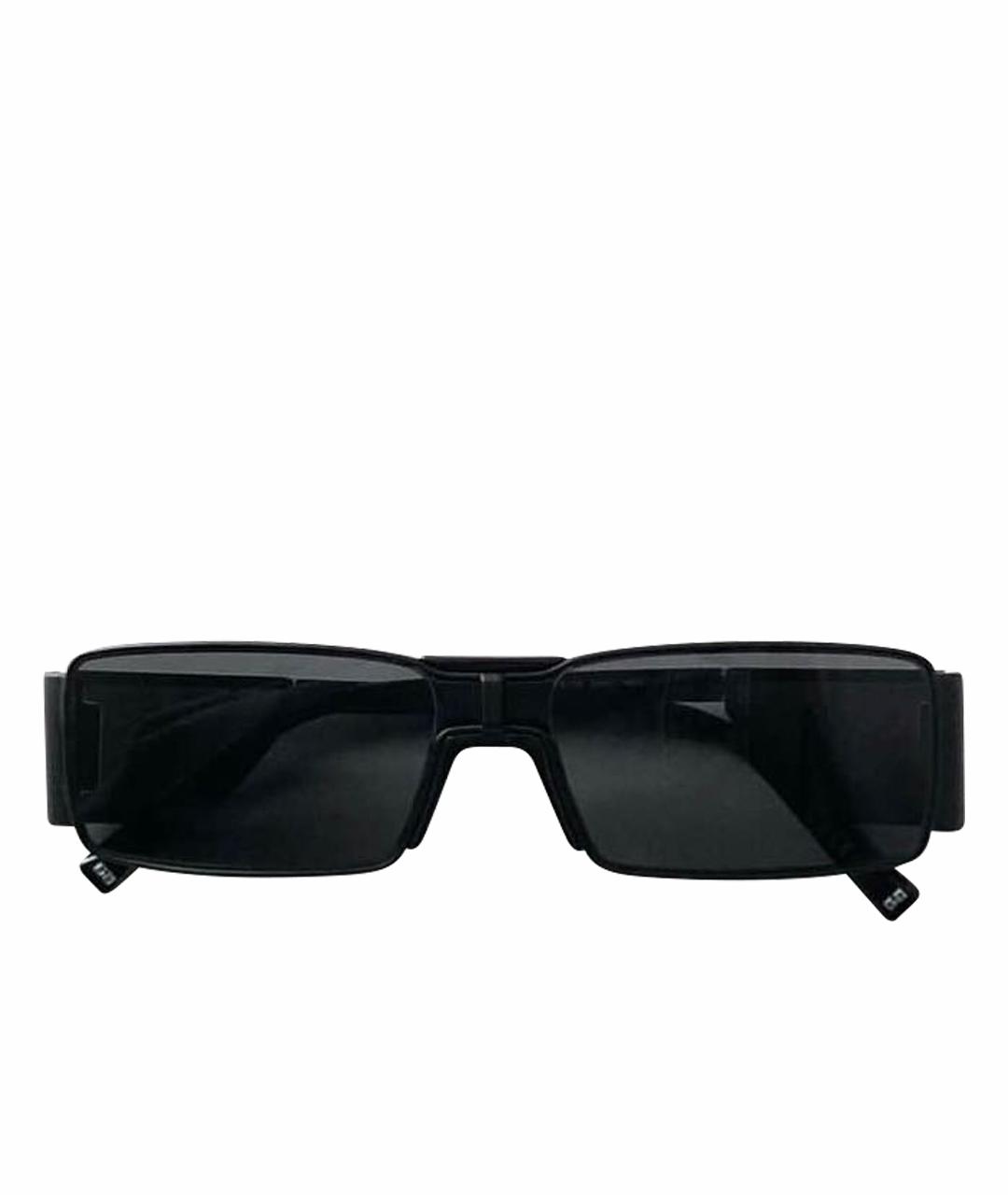 GIVENCHY Черные металлические солнцезащитные очки, фото 1