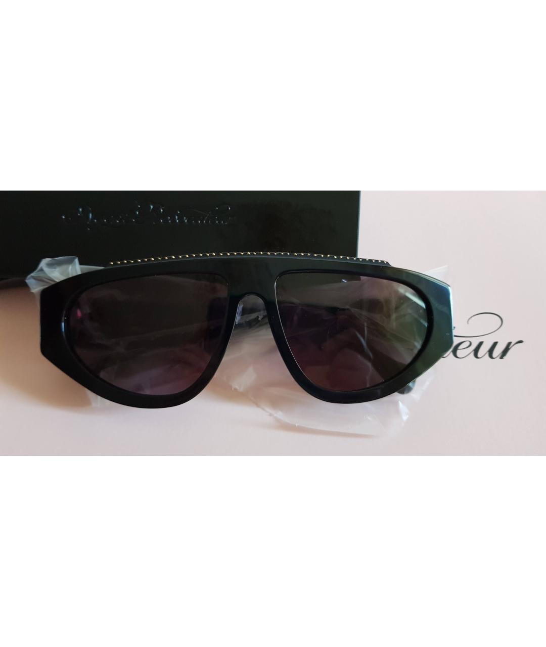 AGENT PROVOCATEUR Черные пластиковые солнцезащитные очки, фото 2