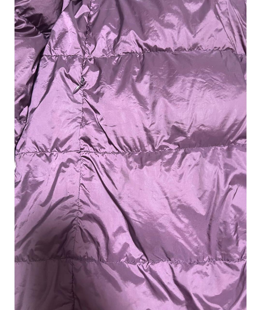 ADD Фиолетовый полиэстеровый пуховик, фото 3